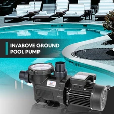 3HP 10038GPH Inground Swimming Pool Pump Motor Single Speed 110V Black