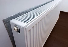 RADIATOR COMMERCIAL GRADE REFLECTIVE FOIL HEAT REFLECTOR INSULATION R8 24X10