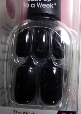 IMPRESS NAILS PRESS ON medium - Black  Shiny