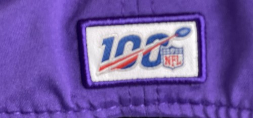 Men's Minnesota Vikings Cap Hat Sideline Home NFL Football 100 Season - Picture 6 of 7