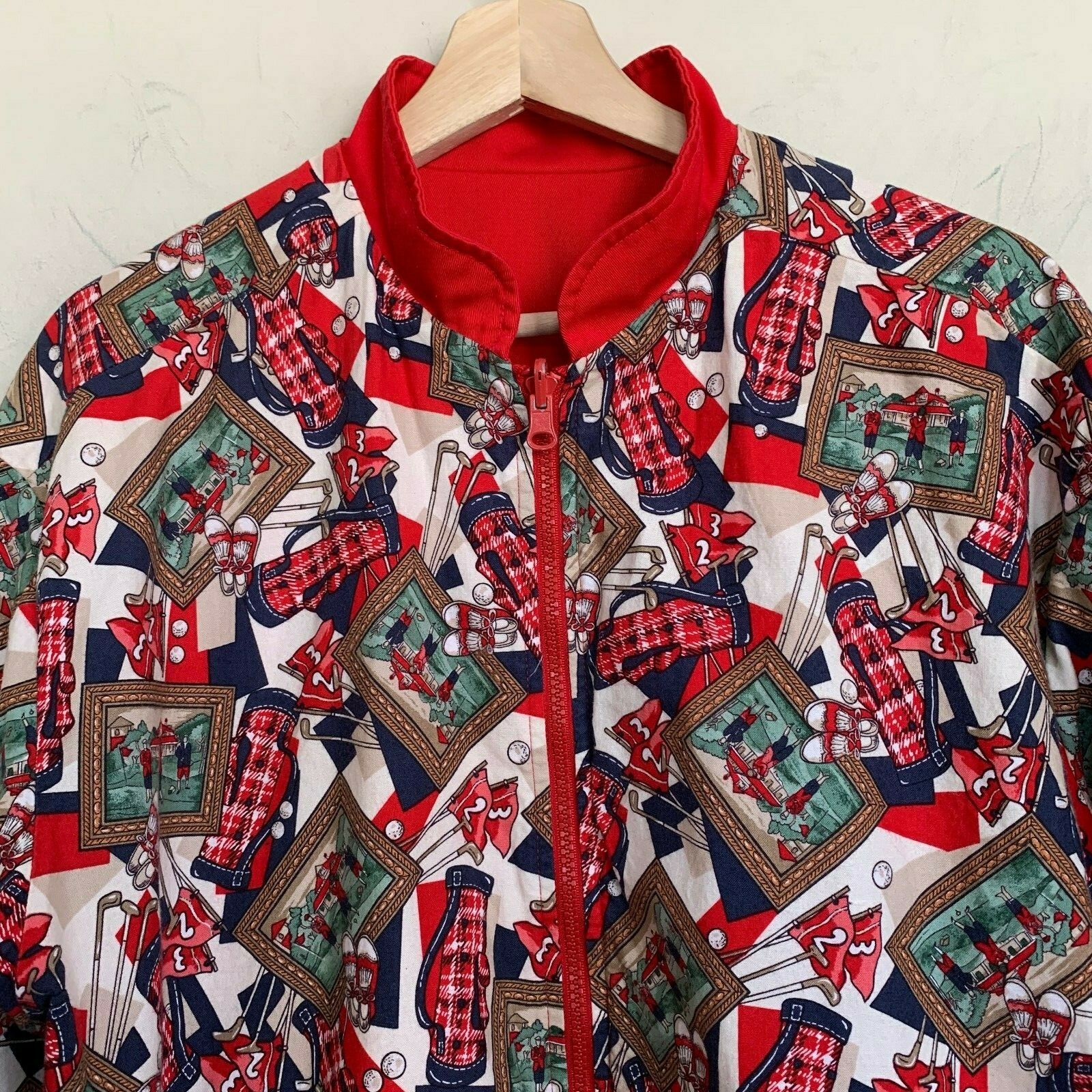 Pendleton Knockabout Red Jacket Reversible Golf P… - image 6