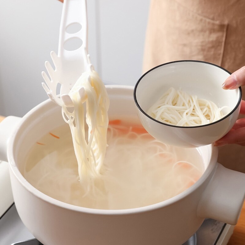 Pasta Spoon Colander Spaghetti LadleSlot Spoon Plastic Gift eBay