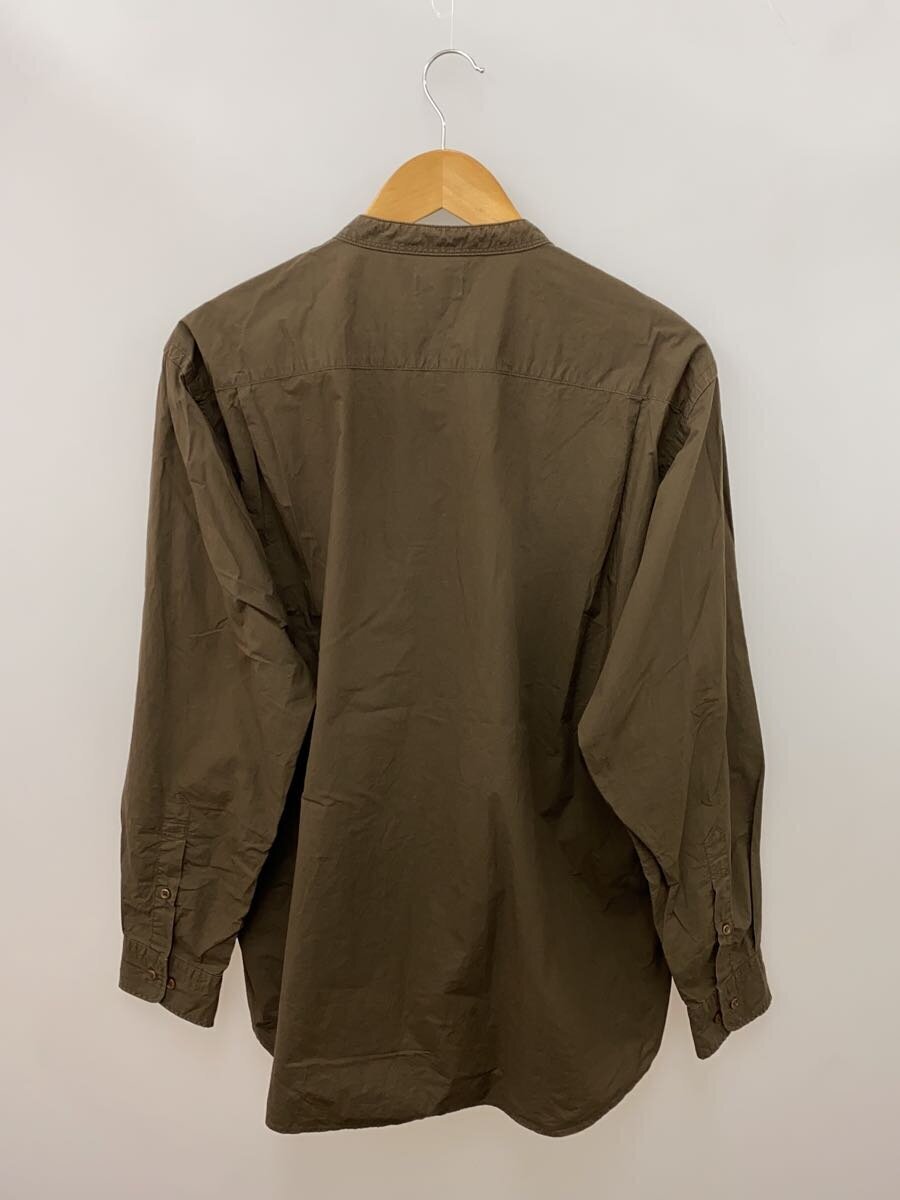 CIOTA Long Sleeve Shirt Subin Cotton Typewriter Band Collar Shirt 