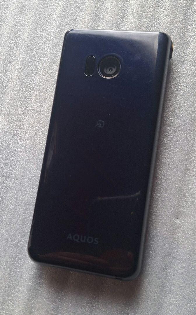 SHARP AQUOS SH-01J DOCOMO ANDROID Flip Phone Keitai UNLOCKED Blue