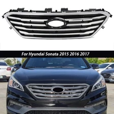 For Hyundai Sonata 2015 2016 2017 Front Bumper Cover Upper Grille Factory Style