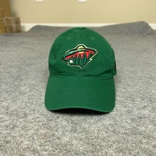 Minnesota Wild Mens Hat Extra Large Flex Green Red Cap Hockey NHL Adidas Logo