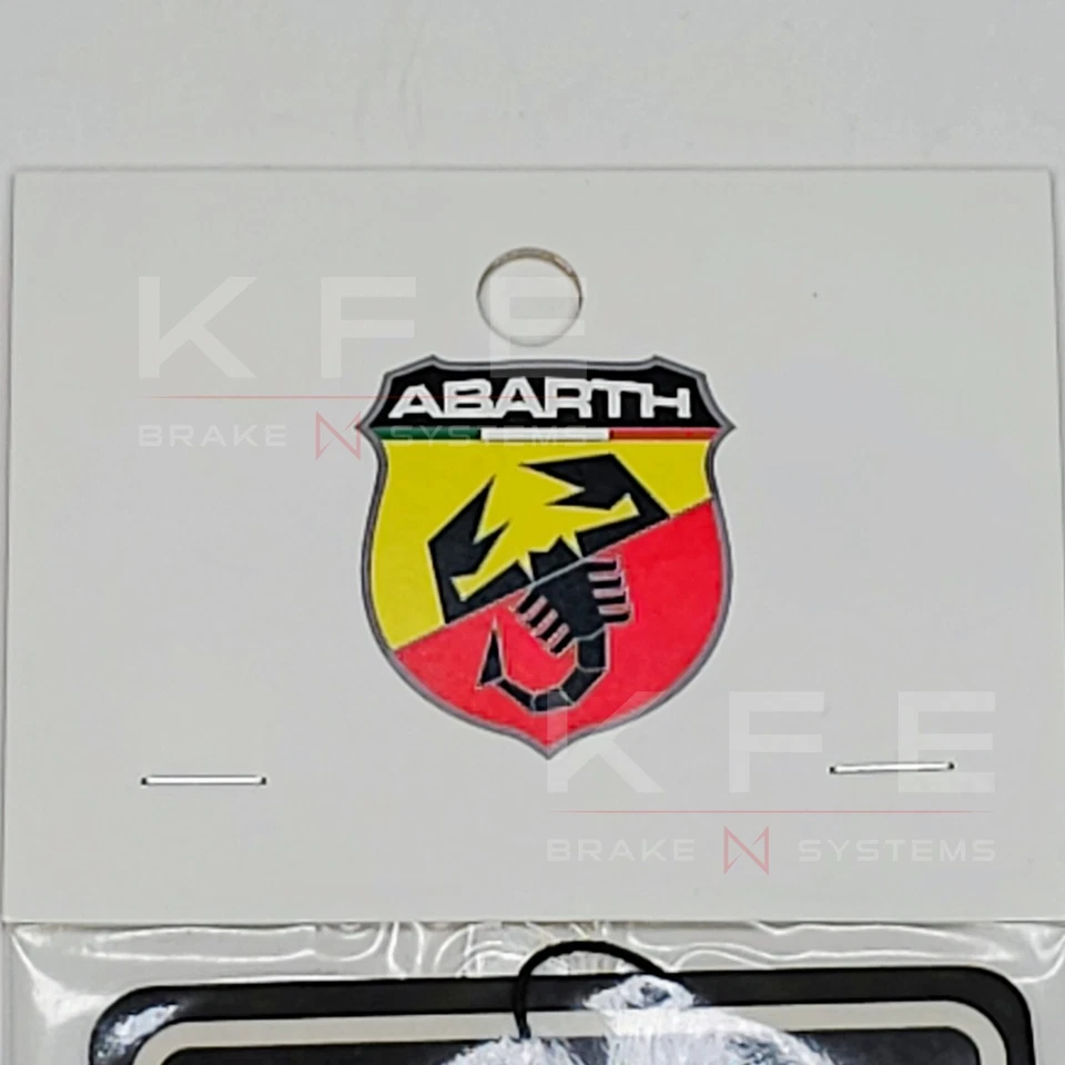 ABARTH Parking Only Official Licensed Air Freshener Grace Scorpion Red for Fiat - Image 3 of 4