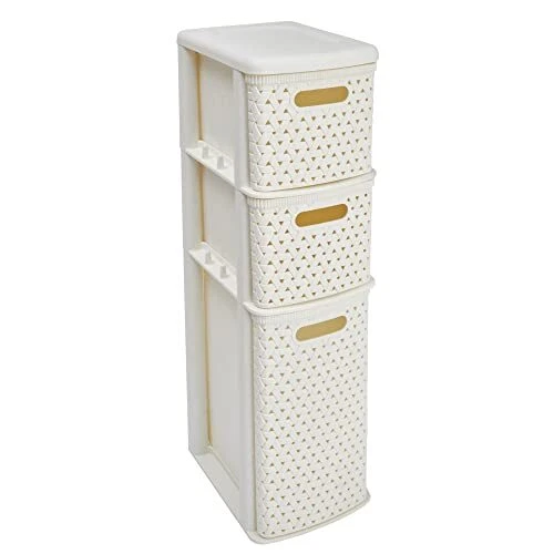Narrow discount plastic storage