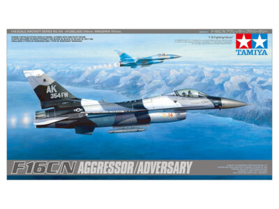 Tamiya 1/48 F-16 C/N Aggressor/Adversary Kit #61106
