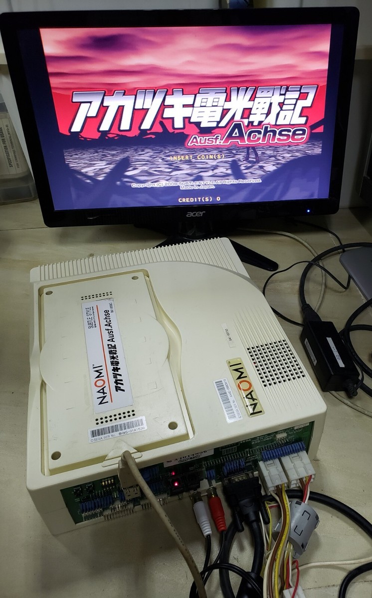 Akatsuki Blitzkampf Ausf. Achse Rom Only for Sega Naomi Akatsuki Blitzkampf Ausf. Achse Rom Only for Sega Naomi