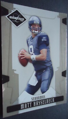 NFL 86 Matt Hasselbeck Seattle Seahawks Donruss Leaf Limited 2008