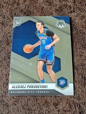 2020-21 MOSAIC ALEKSEJ POKUSEVSKI BASE ROOKIE RC #226 OKC Thunder