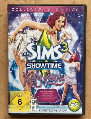 Die Sims 3: Katy Perry Showtime Erweiterung PC CD Spiel- !Bitte Lesen!