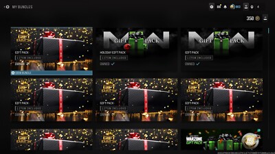Call of duty Mw2/Mw3 All free bundles gift packs. including Tier Skips. ￼