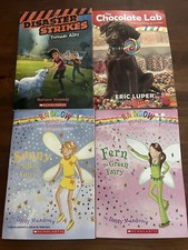 Lot of mixed chapter books Scholastic Books- Rainbow Magic, Chocolate Lab￼￼