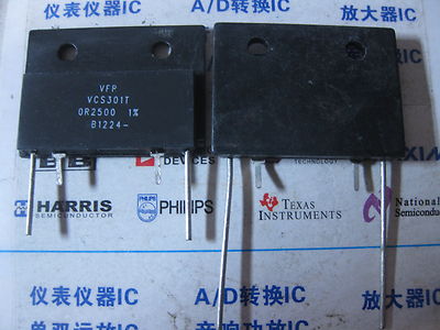 1x VCS301 0R2500 1% Vishay High Precision Current Sensing Resistors with