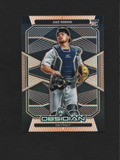 2020 Panini Chronicles Jake Rogers Obsidian Electric Etch Orange Parallel 26/50