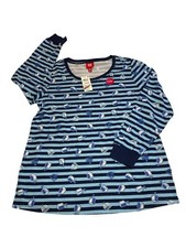 Family Pajamas Women's Matching Family Hanukkah Pajama Shirt Medieval Blue L