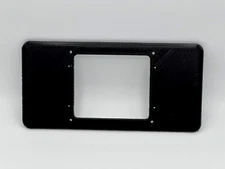 JL Audio MM50/MMR-40 adapter plate for Clarion and others (Black -With Holes)