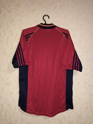 Rare Spain 1998-1998 Home National Football Team Jersey Size M