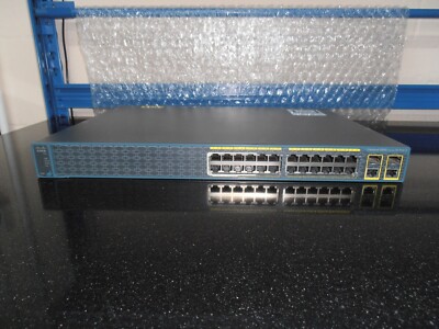 Cisco Catalyst 2960 Series WS-C2960-24LC-S 24 Port Switch 8 Port PoE