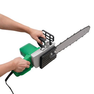 1300W Handheld Home Electric Wood Cutting Saw, Cutter Pruning Chainsaw,  Powerful