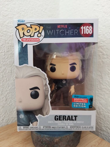 Funko Pop! Geralt #1168 Vinyl Figure The Witcher 2021 Fall - w/ protector 