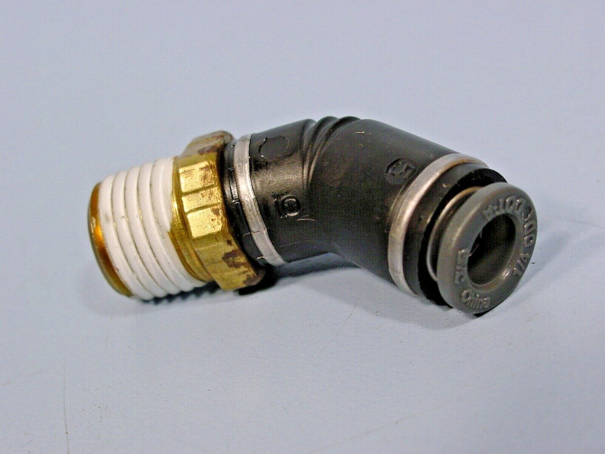 SMC Corporation - KSL07-35S - Rotary One-Touch Fitting, 1/4 In. Tube - Foto 5