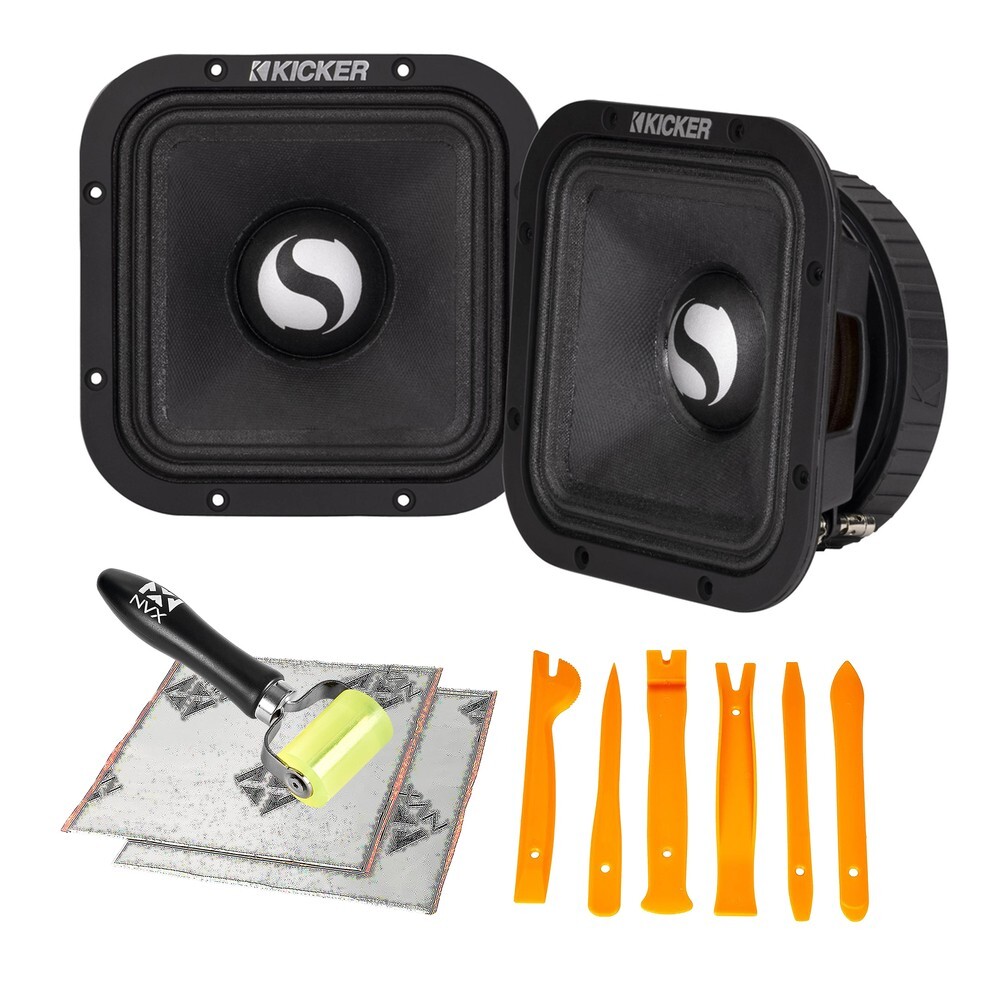 Kicker 49ST7MR8 с комплектом принадлежностей для установки динамиков 25290₽