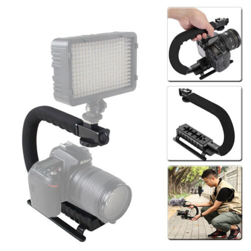 Video Camera Stabilizer Shoe Mount Handle Grip Rig for Camera - Picture 2 of 12