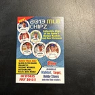 B98a Miguel Cabrera, Mike Trout, 2013 Mlb Chipsz Vinyl Figures Ad Card Topps