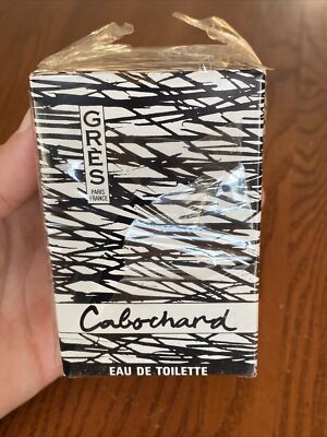 Vtg Cabochard Gres 2oz 60CC EDT Eau de Toilette PARIS FRANCE Splash SEALED NIB