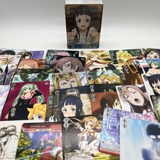 Random Weiss Schwarz Cards 35 Loose And A Full Wrapped Pack Lot