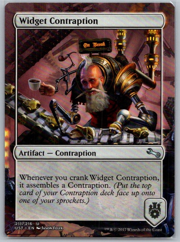 Widget Contraption U Unstable 211 NM