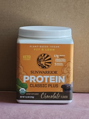Clean Vegan Protein Powder Chocolate  Organic Protein Powder Plant Based Formula