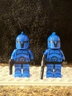 Two pack Blue Star Wars Lego Mini figures
