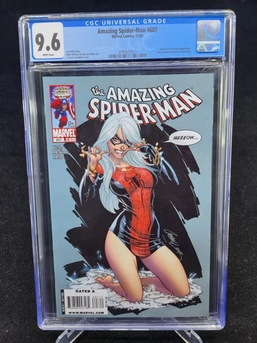 Amazing Spider-Man #607 - J. Scott Campbell Cover (CGC 9.6) 2009