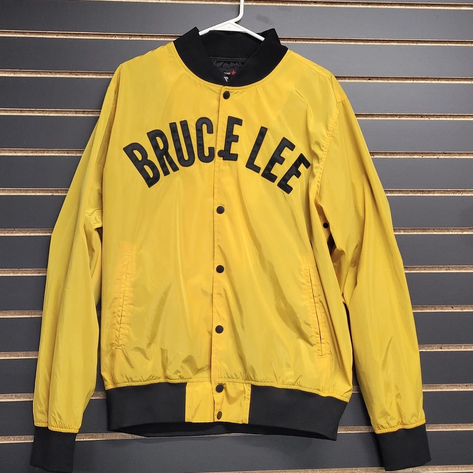 Chaqueta Roots Of Fight Bruce Lee JKD Dorada Talla XL Foto 2 de 4