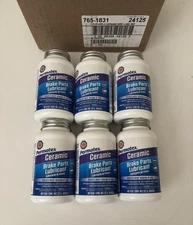 Permatex Ceramic Extreme Brake Parts Lubricant 8oz -40F to 3000F - 6 Bottles