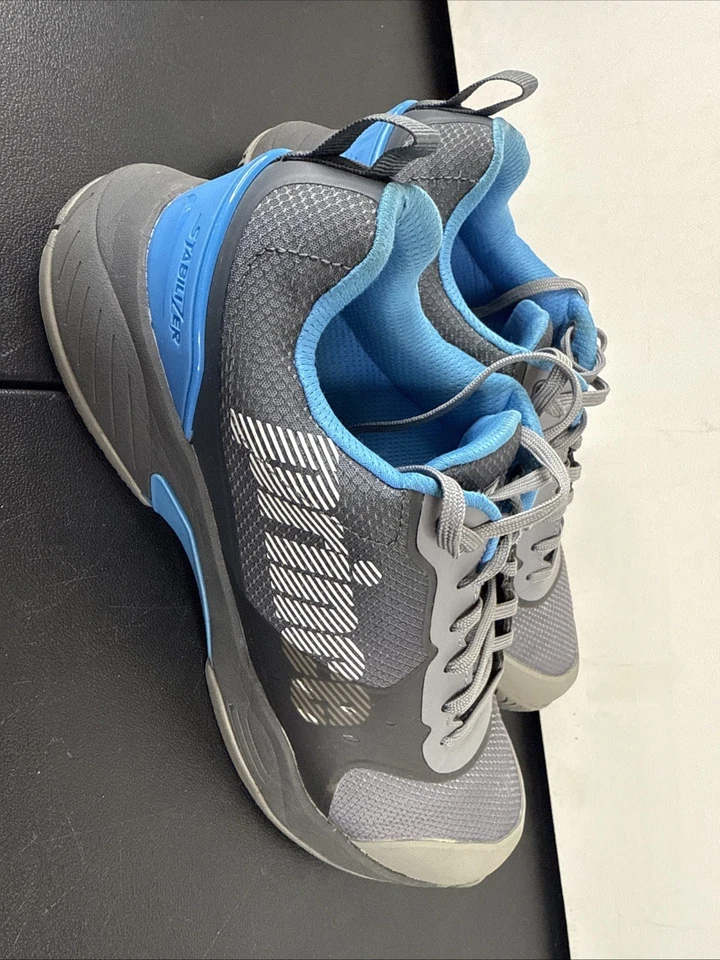 Men's Prince Stabilizer Grey Cross Court Tennis Shoes Men Size 9.5 No Box - Image 2 of 4