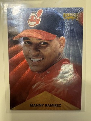 1996 Pinnacle Starburst ARTIST PROOF #18 Manny Ramirez RARE DUFEX PARALLEL
