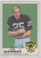 1969 Topps Fred Biletnikoff #201 HOF s1i