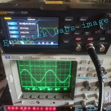 100 MHz Arbitrary Waveform Generator AWG 2 Ch. TESTED US, color, freq. counter