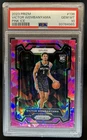 2023-24 Panini Prizm Victor Wembanyama RC Prizm Pink Ice #136 Spurs PSA 10