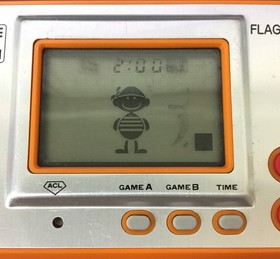 TY-427 Working Condition Nintendo GAME WATCH FLAGMAN FL-02 Game Watch Vintage