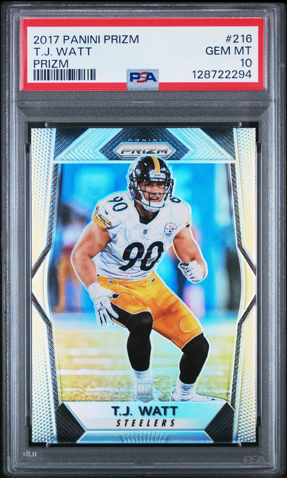 TJ Watt Panini Prizm #216 Prizm