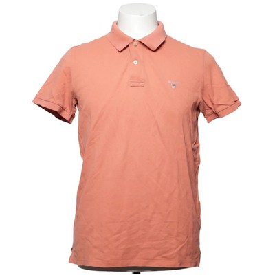 GANT, Poloshirt, Größe: M, Orange, Baumwolle, Einfarbig, Herren #9Pr