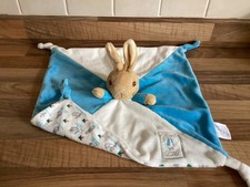 Rainbow Designs Peter Rabbit Bunny Comforter Blankie Soother Super Soft Baby Toy