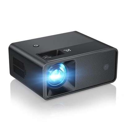 CiBest Mini Projector 2025 Upgraded Full HD 1080P Support Video Projector