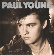 Paul Young Tomb of Memories 7" vinyl UK Cbs 1985 paper label design in pic